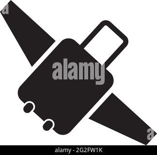 Travel bag logo design vector template Stock Vector