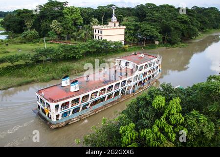 Madaripur, Bangladesh : Riverine beauty of Palordi river, Madaripur Stock Photo