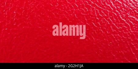 Red leather texture shiny textile pattern and background, high resolution and detailed photo of surface Stock Photo