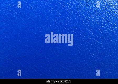Blue leather texture shiny textile pattern and background, high resolution and detailed pho of surface Stock Photo