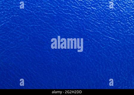 High detailed blue leather texture and surface, fashion material and luxury skin background Stock Photo
