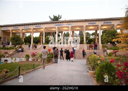 Mausoleum of the Persian poet Hafez in Shiraz Stock Photo
