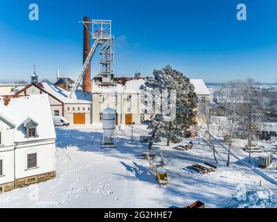 UNESCO World Heritage Reiche Zeche in Freiberg Stock Photo