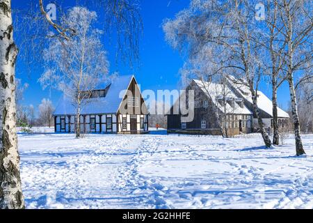 Alte Elisabeth mine in Freiberg Stock Photo