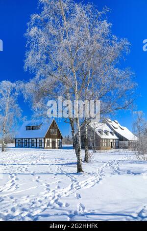 Alte Elisabeth mine in Freiberg Stock Photo