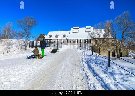 Alte Elisabeth mine in Freiberg Stock Photo