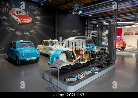 New exhibition in the August Horch Museum in Zwickau Stock Photo