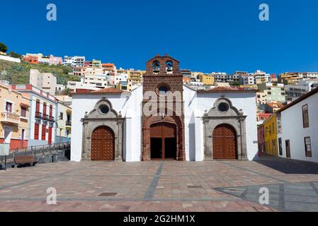 Nuestra Senora de la Asuncion church in San Sebastian de La Gomera, La Gomera, Canary Islands, Spain Stock Photo