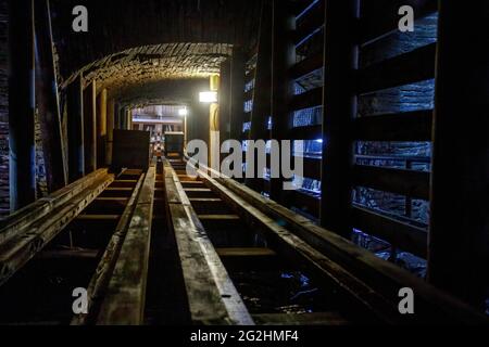 Rudolph-Schacht Lauta is a UNESCO World Heritage Site Stock Photo