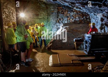 UNESKO World Cultural Heritage: The Altenberg-Zinnwald mining landscape in the Eastern Ore Mountains Stock Photo