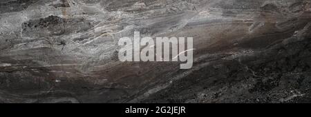 natural black marble texture background with high resolution, black marble with silver veins, Black marble natural pattern for background, granite. Stock Photo