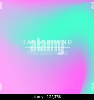 Modern blurred gradient background in trendy retro 90s, 00s style. Y2K  aesthetic. Rainbow light prism effect. Hologram reflection. Poster template  for Stock Vector Image & Art - Alamy