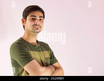 A Portrait of Young indian boy. Stock Photo