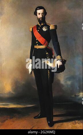 Franz Xaver Winterhalter (1805-1873) -  Francois Ferdinand Philippe D Orleans Prince De Joinville 1843 Stock Photo