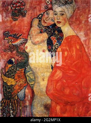 gustav-klimt-friends-1917-