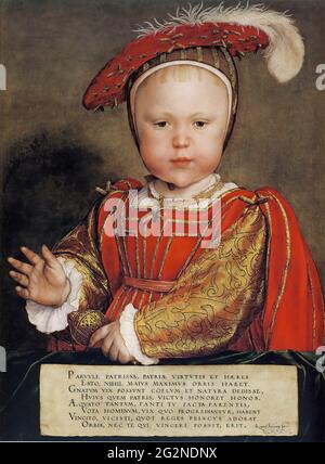 Hans Holbein the Younger -  Edward VI as a Child Stock Photo