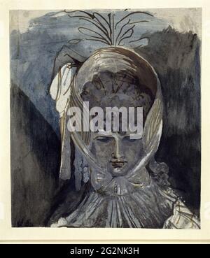 Woman In Bonnet Bust Portrait Stock Photo Alamy woman-in-bonnet-bust-portrait-stock-photo-alamy