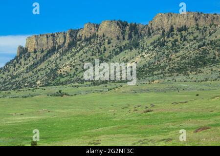 sheep mountain near livingston, montana Stock Photo - Alamy