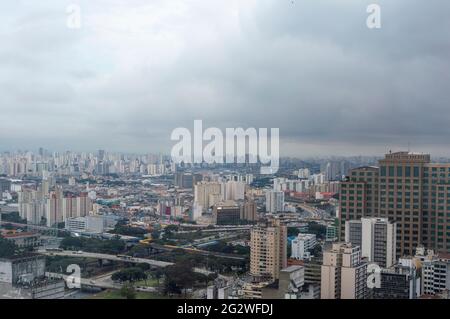View of the famous Paulista Avenue, financial center of the city and one of  the main places of Sao Paulo, Brazil, Avenida Paulista, Sao Paulo, Sao  Stock Photo - Alamy