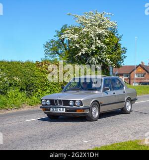 Classic BMW 525 - 80's Stock Photo - Alamy