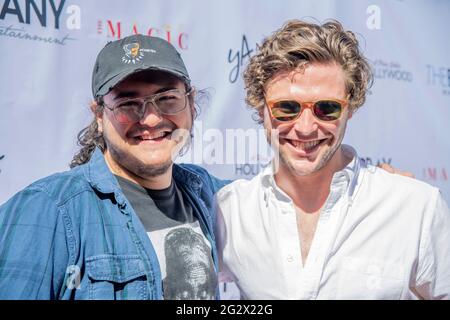 Los Angeles, USA. 12th June, 2021. attends LANY Entertainment summer industry mixer at private residence, Los Angeles, CA on June 12, 2021 Credit: Eugene Powers/Alamy Live News Stock Photo