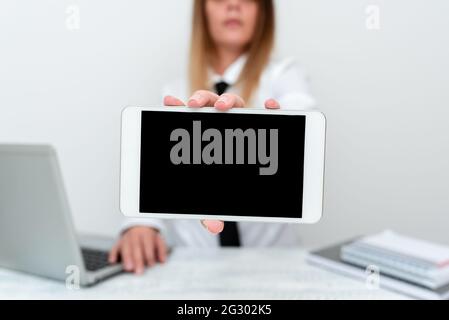 Intern Starting New Job Post, Student Presenting Report Studies, Researcher Studying New Leads, Mobile Application Development, Displaying Stock Photo