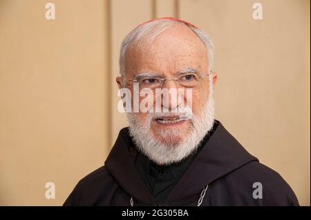 June 13, 2021 : Card. Raniero Cantalamessa, Speaks During The Mass For ...