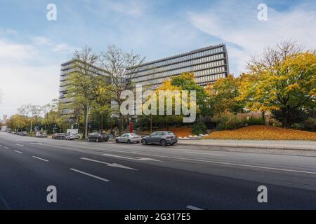European Patent Office (EPO) headquarters - Munich, Germany Stock Photo