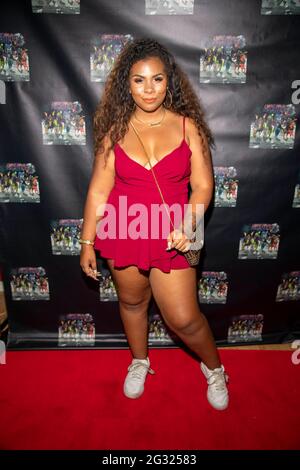 Mila Dawn attends The Official Listening Party for HRSMN "The Last Ride