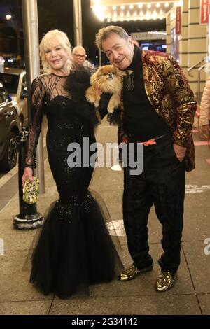 Sydney, Australia. 13th June 2021. Charles Billich and wife Christa ...