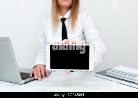 Intern Starting New Job Post, Student Presenting Report Studies, Researcher Studying New Leads, Mobile Application Development, Displaying Stock Photo