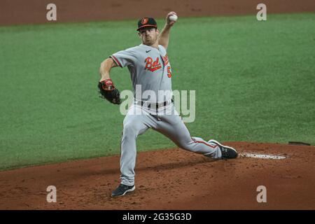 Baltimore Orioles starting pitcher Bruce Zimmermann during the