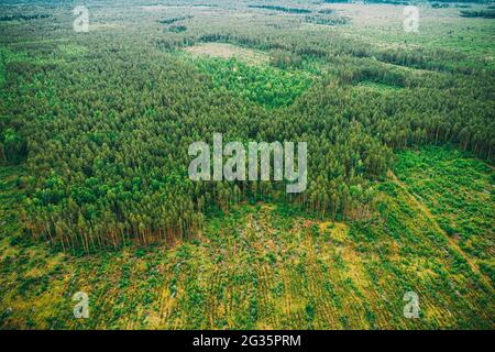 Bird's-eye view of a large scale water supply system showing tunnels ...