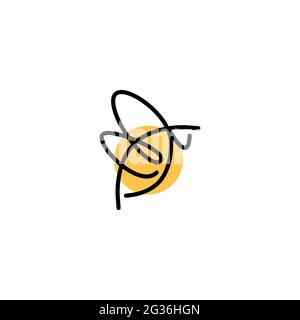 Bee Stock Vector