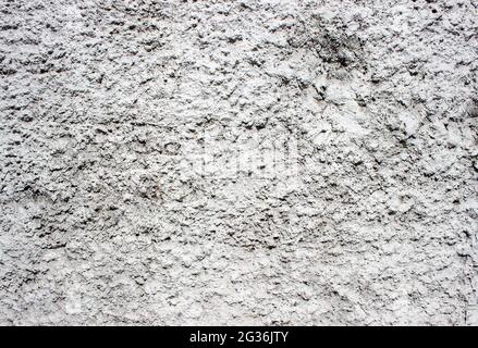 wall covered with coarse putty. abstcract background Stock Photo