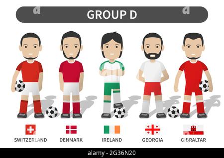 Denmark football shirt Cut Out Stock Images & Pictures - Alamy