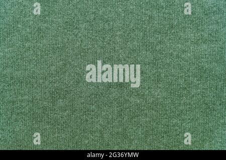 Green synthetic wool carpet for background and design Stock Photo