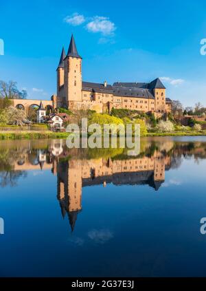 Rochlitz Castle In Central Saxony Stock Photo Alamy