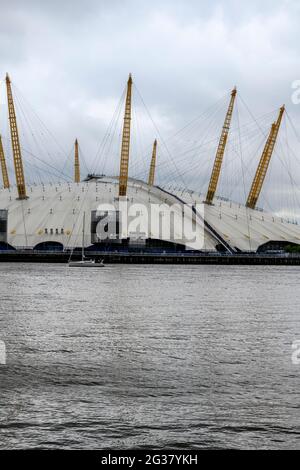 London O2 built as an exhibition space for the Millennium in London's ...