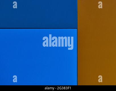 navy blue and terracotta smooth texture tiles Stock Photo