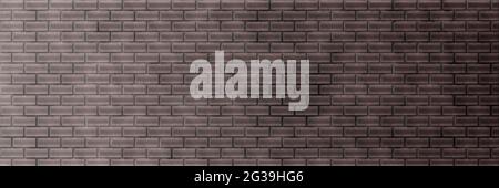 brick flat wall. smooth brickwork. brick texture Stock Photo