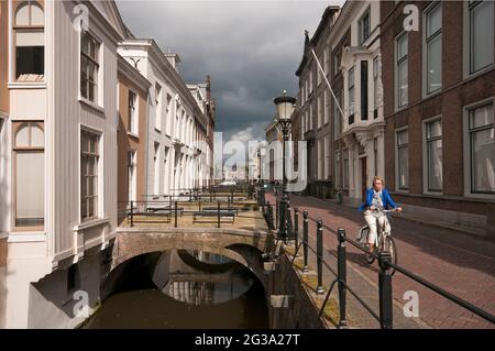 Glimpse of the university district in Utrecht, Netherlands Stock Photo