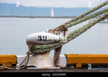 Port Nelson, New Zealand Stock Photo