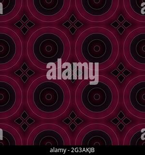 Dark maroon and black patterned background for wallpapers Stock Photo