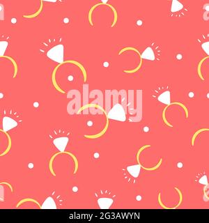 seamless pattern with diamond ring. vector illustration, seamless pattern with diamond ring. vector illustration Stock Vector