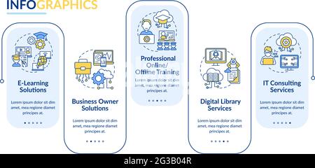Society progress projects vector infographic template Stock Vector