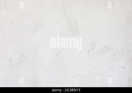 White or light gray concrete wall texture background Stock Photo