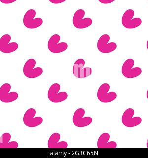 seamless pattern with hearts for valentine's day, seamless pattern with hearts for valentine's day Stock Vector
