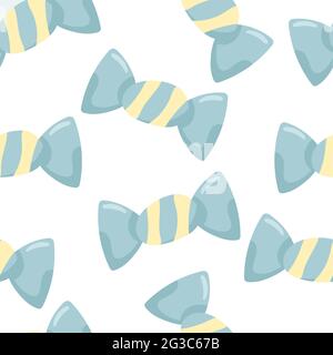 Seamless pattern with sweets in a flat style. Stock Vector