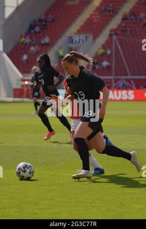 Klara Buhl 19 Germany During The UEFA Womens EURO 2025 Group C Match klara-buhl-19-germany-during-the-uefa-womens-euro-2025-group-c-match